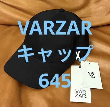 택 포함 새상품 VARZAR 바자르 캡 645 블랙
