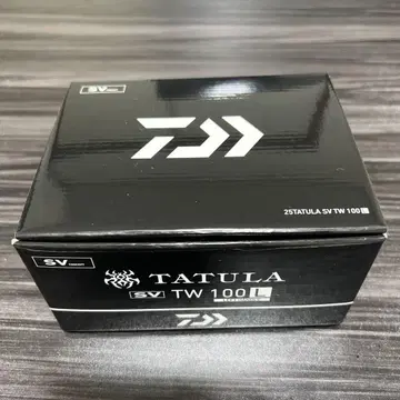 신상품 미사용 보관품 다이와 베이트 릴 25 타투라 SV TW 100L