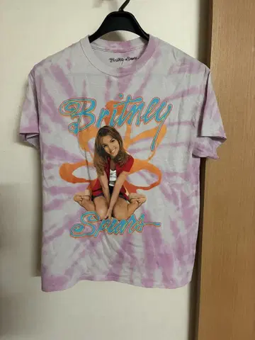 BRITNEY SPEARS 브리트니 스피어스 타이다이 사진 티셔츠