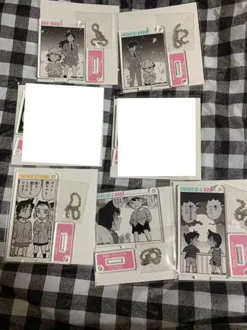 명탐정 코난 코난 앱 아크릴 키링 아크링 키링 신이치 란
