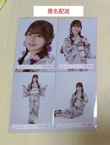 모리야 레이나 2025 유카타 브로마이드 4종 컴프