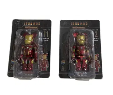 BE@RBRICK 해피 복권 아이언맨 MARK45&46 낱개 판매 가능