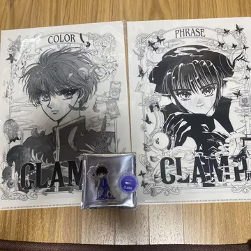 CLAMP 전 클리어 파일 & 아크릴 스탠드