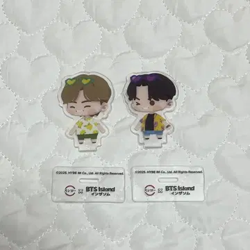BTS Island 인더솜 스시로우 콜라보 아크릴 스탠드