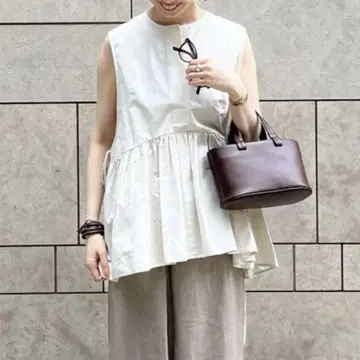 Plage PROTAGONISTA 별주 SKIPPER NO/SL 블라우스