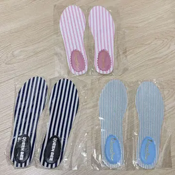 가격 인하 중 미사용 새상품 배송비 포함 QueenBee 깔창 3개 세트