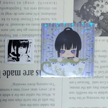 D.Gray-man 카페 스티커 간다