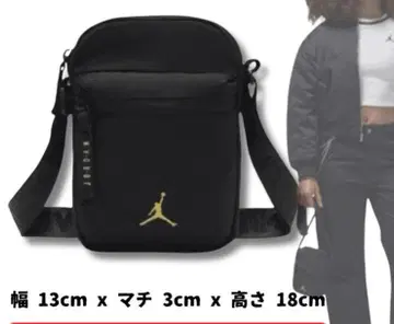 미사용 새상품, 나이키/Jordan 숄더백 블랙