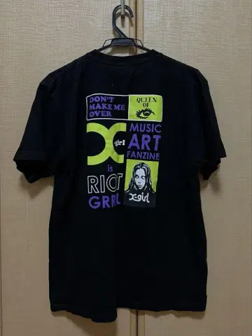 X-girl RIOT GRRRL SS TEE 티셔츠
