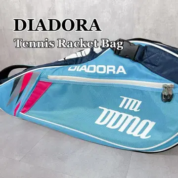 X007 DIADORA 테니스 라켓 백 TTA DONA 대용량 스카이블루