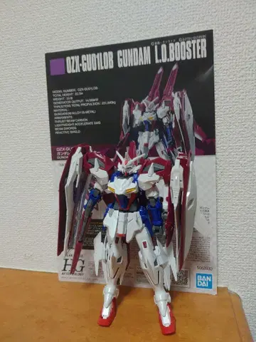 1/144 HG 건담 엘르 오 부스터 완제품 동시 300엔 할인