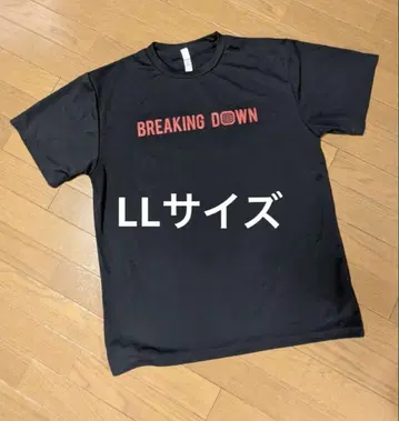BREAKING DOWN 티셔츠 LL 블랙