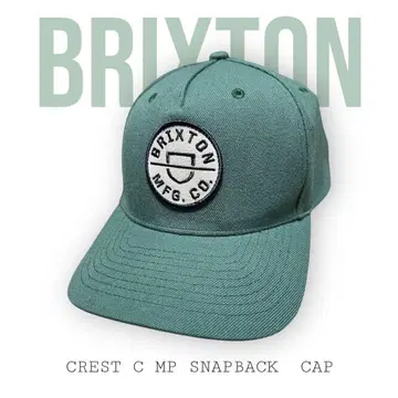 BRIXTON SNAPBACK 캡 그린 스트릿 새상품급
