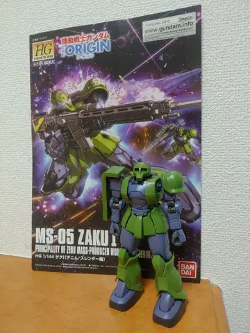 1/144HG MS-05 ZAKU I 데님 슬렌더 동시 300엔 할인