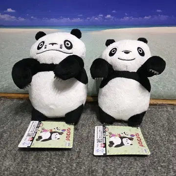 팬더코팬더 걸이 봉제 인형 2개 세트