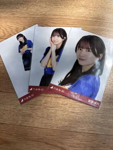 노기자카46 브로마이드 홋카이도 라이브 T 스가하라 사츠키 컴프