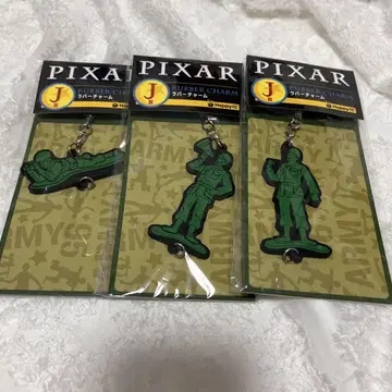 PIXAR 러버 참 그린 아미맨 3개 세트