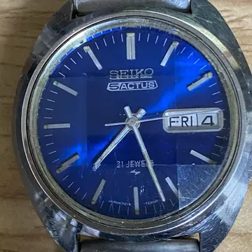 세이코 5 ACTUS 7019-7210 오토매틱 손목시계