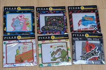 Pixar 해피 복권 K상 다이 컷 스티커 세트 6종