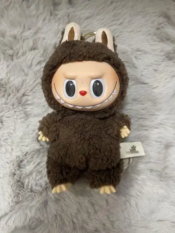 LABUBU 마카롱 봉제 인형 시크릿 Cocoa