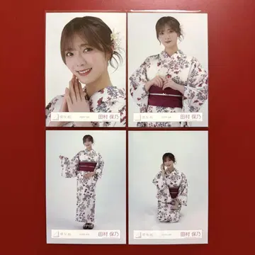 사쿠라자카46 브로마이드 타무라 호노 2025년 유카타 컴프