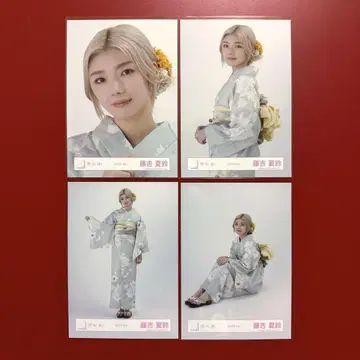 사쿠라자카46 브로마이드 후지요시 카린 2025년 유카타 컴프
