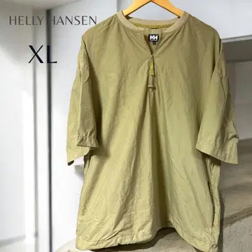 HELLY HANSEN 나일론 지퍼 셔츠 XL 카키