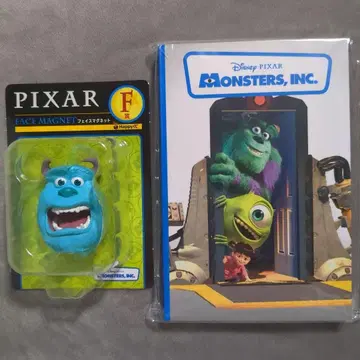 Happy 복권 PIXAR 페이스 마그넷 엽서 북 세트 샐리
