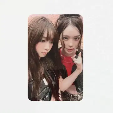 aespa dirty work 워너 카리나 윈터 유닛 트레이딩 카드