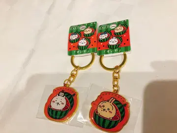 치이카와 (먼작귀) 지역 특산품 키링 구마모토 한정판 수박