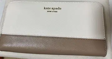 kate spade 화이트 베이지 장지갑