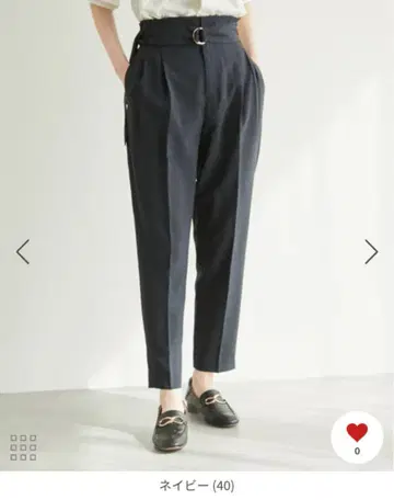 로페피크닉 린넨 느낌의 새시 벨트 포함 팬츠