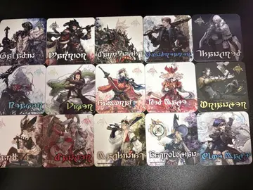 FF14 에오 카페 코스터 72장