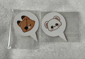 천관사복 대만 카페 혜택 스티커 세트