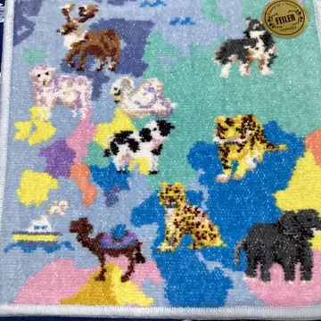 페이러 애니멀 손수건 세로 24cm 가로 24cm