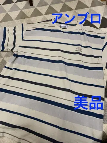 엄브로 스트라이프 티셔츠