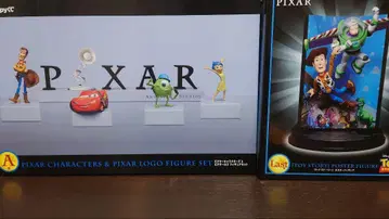 토이스토리 포스터 피규어 픽사 로고 피규어 세트