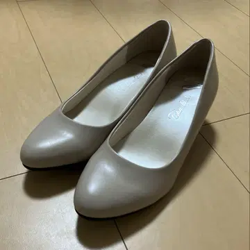 플레인토 펌프스 베이지 23.5cm 힐 높이 4.5cm