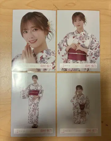 사쿠라자카46 브로마이드 타무라 호노 2025년 유카타 컴프