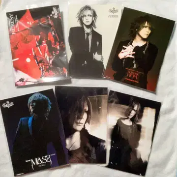 the GazettE  사진 12장 세트