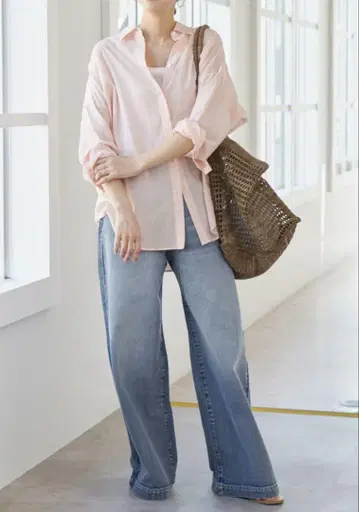 Spick and Span 5 1/2 BAGGY DENIM 27 택 포함