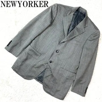 NEWYORKER 뉴요커 테일러드 자켓 그레이 A5 B9083