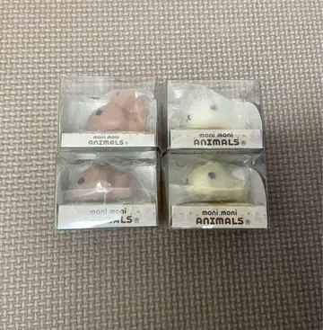모니마루즈 moni moni ANIMALS 카피바라 4개 세트