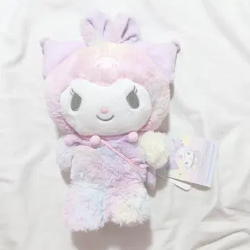 산리오 레인보우 토끼 인형 봉제 인형 쿠로미 레어