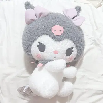 유루카와 산리오 캐릭터즈 기가 점보 꽉 봉제 인형 쿠로미