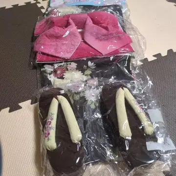유카타 세트 세트 꽃무늬 153~168