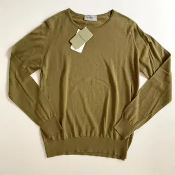 미사용 john smedley 크루넥 씨 아일랜드 코튼