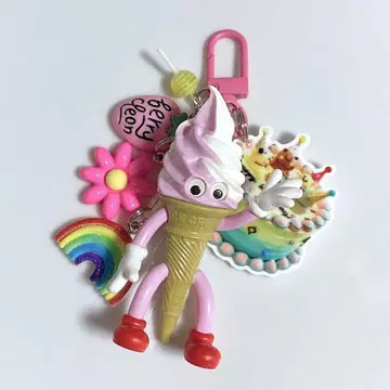 자라자라 키링 자라자라 가챠가챠 플레이버 핑크