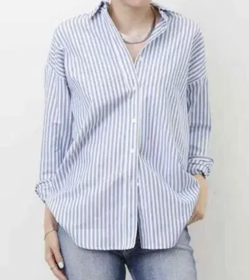 라빠르망 니리로탄 STRIPE OVERSIZE SHIRT