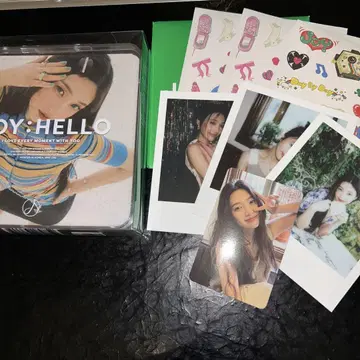 (889) Red velvet Joy 조이 HELLO 트레이딩 카드 포함